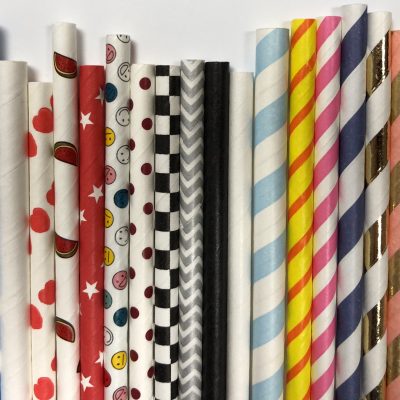 custom paper straws